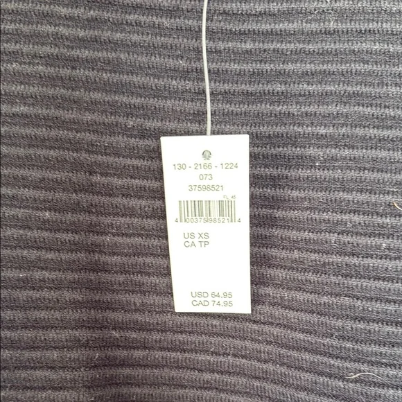 Black Ribbed Knit Sweater - Picture 4 of 4